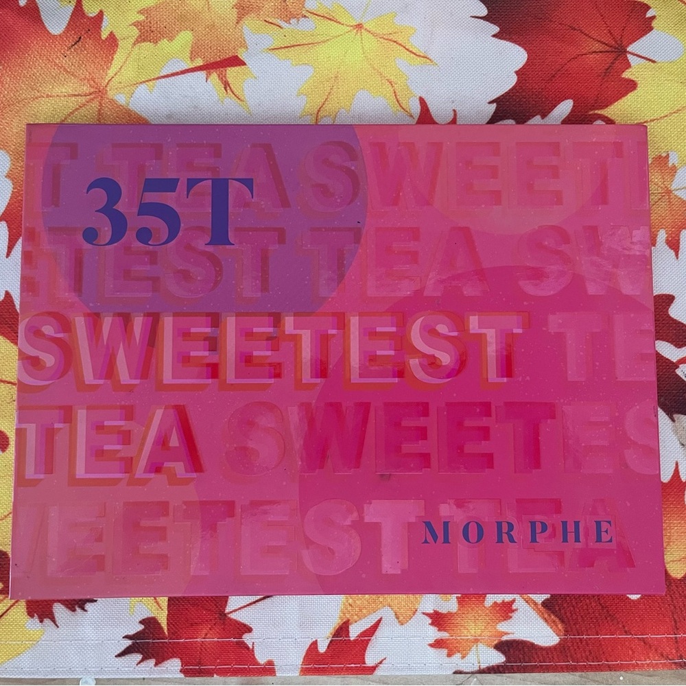 Morphe 35T Sweetest Tea Palette - Vibrant Pink and Purple